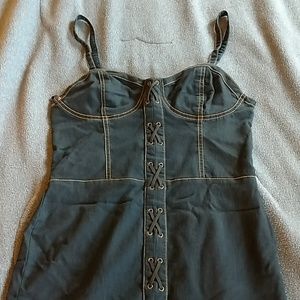 Denim dress